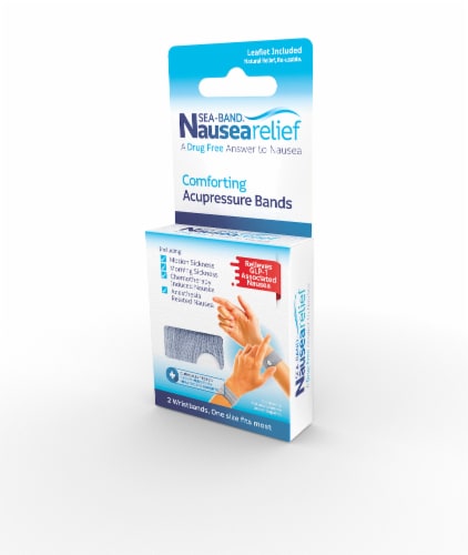 Sea-Band® Nausea Relief Comforting Acupressure Bands Perspective: right