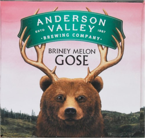 Anderson Valley Briney Melon Gose Ale Perspective: right