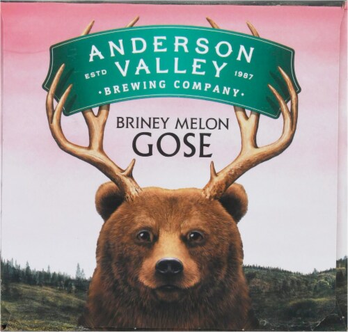 Anderson Valley Briney Melon Gose Ale Perspective: right