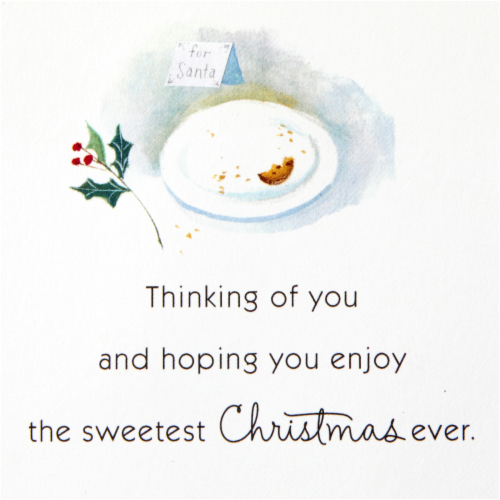 Christmas Card #38: Hallmark Paper Wonder Pop Up Holiday Card (Santa Scene Pop Up) Perspective: right