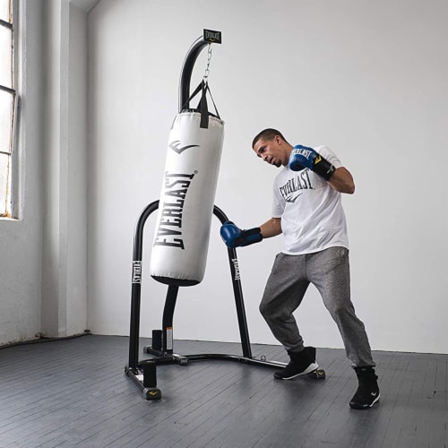 Everlast Single Station Powder Coated Steel 100 Pound Punching Bag Stand Blue 1 Piece Foods Co