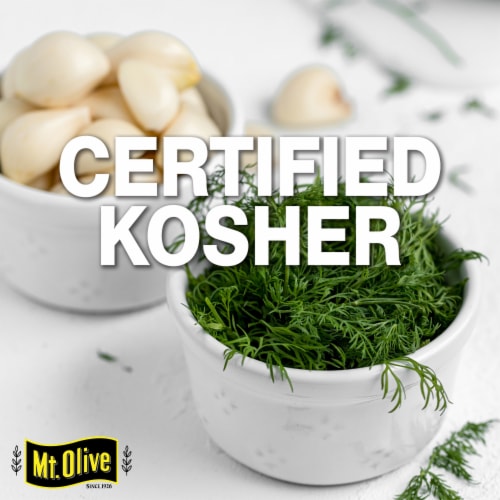 Mt Olive Kosher Dills Pickles Perspective: right