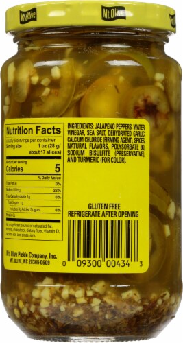 Mt Olive Italian Seasoned Jalapeno Slices Perspective: right