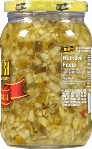 Mt. Olive Simply Relish Deli Style Dill Perspective: right