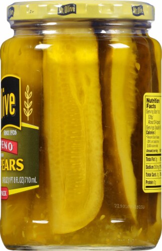 Mt. Olive Jalapeno Dill Spears Perspective: right