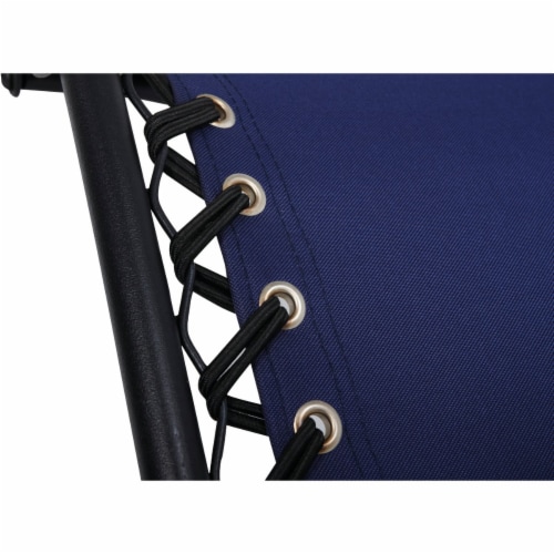 Outdoor Expressions Zero Gravity Relaxer Dark Blue Convertible