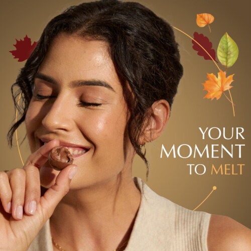 Lindt LINDOR Fall Assorted Chocolate Candy Truffles Bag Perspective: right