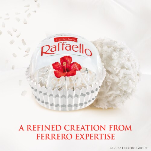 Ferrero Raffaello Premium Gourmet White Almond Cream and Coconut Candy Perspective: right