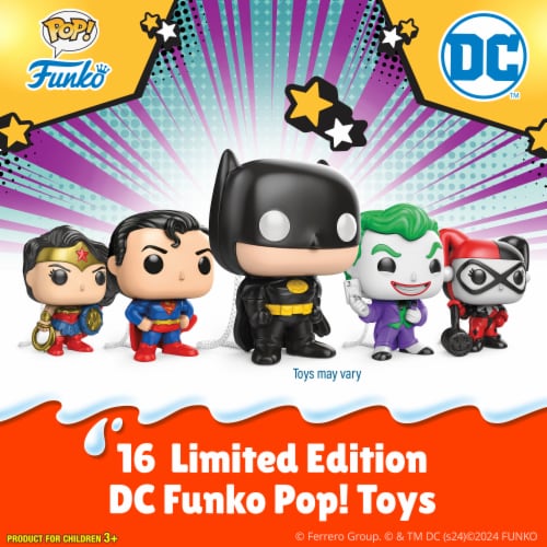 Kinder Joy Egg Harry Potter Funko Collection Sweet Cream and