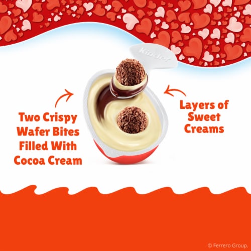 Kinder Joy Chocolatey Egg with Surprise Toy Inside Perspective: right