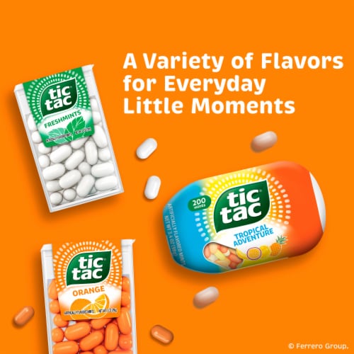 Tic Tac Orange Mints, On-The-Go Refreshment, 1.7 oz Perspective: right