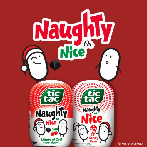 Tic Tac Lumps of Coal Sour Cherry Mints 2.9 oz Perspective: right