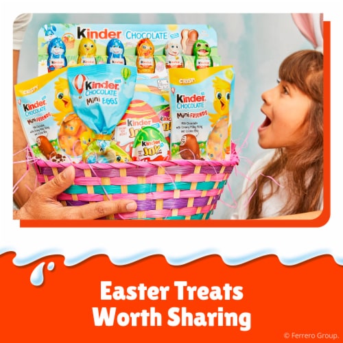 Kinder Easter Mini Hollow Milk Chocolate Candy Figures, 6-Figure Pack, 3.1 oz Perspective: right