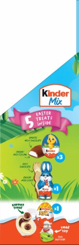 KinderÂ® Mix Assorted Chocolate Confections and Plush Lamb Easter Toy Perspective: right