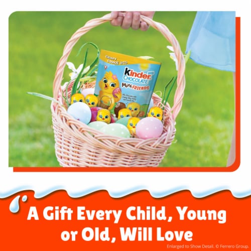 Kinder Mini Friends Milk Chocolate with Cookie Bits, Great for Easter Baskets, 4.3 oz Perspective: right