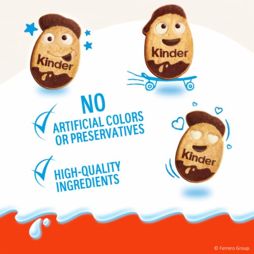 Kinder Kinderini Cookies, 20 Count, Shortbread Cookies, 8.8 oz Bag Perspective: right