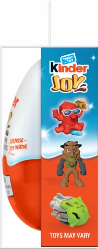 Kinder Joy Cocoa Wafer Egg Candy Perspective: right