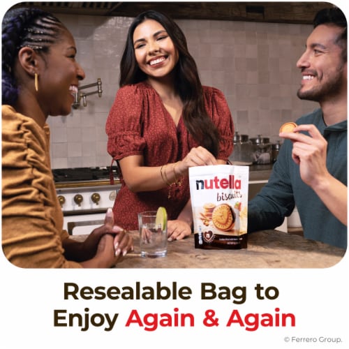 Nutella B-ready Hazelnut Spread With Cocoa Individually Wrapped Snack Bars Snack Bar Pack Perspective: right