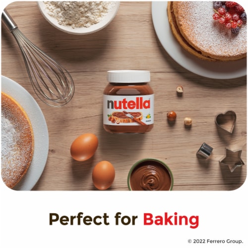 Nutella Hazelnut Spread with Cocoa 13 oz Perspective: right