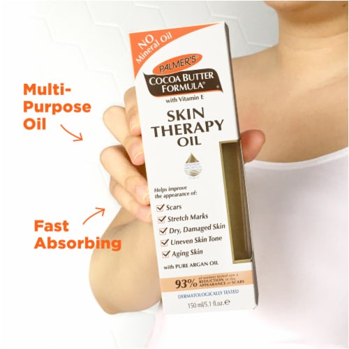 Palmer's® Cocoa Butter Formula® Skin Therapy Oil Perspective: right
