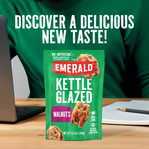 Emerald® Kettle Glazed Walnuts Perspective: right