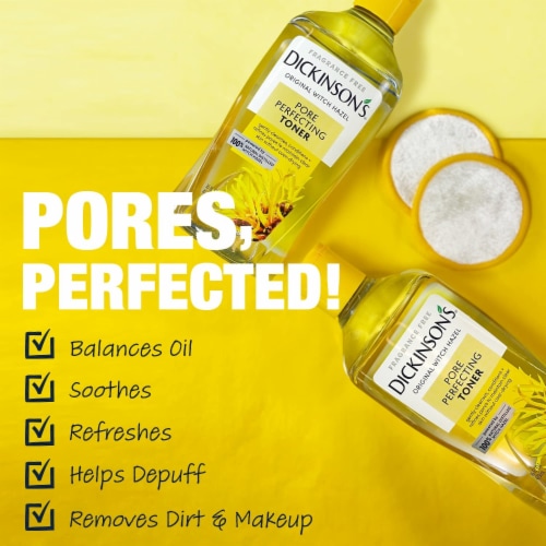 Dickinson's® Original Witch Hazel Pore Perfecting Toner Perspective: right