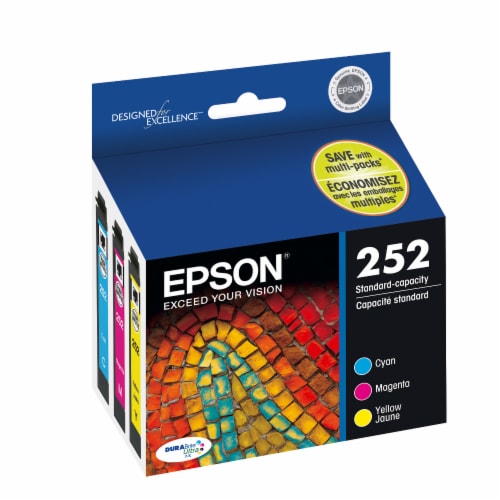 Epson® DURABrite® Ultra 252 Ink Cartridges - Multi-Color Perspective: right