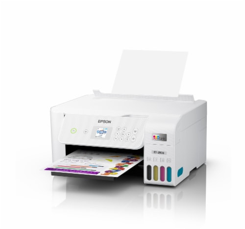 Epson EcoTank ET-2803 Color Inkjet All-In-One Printer - White for