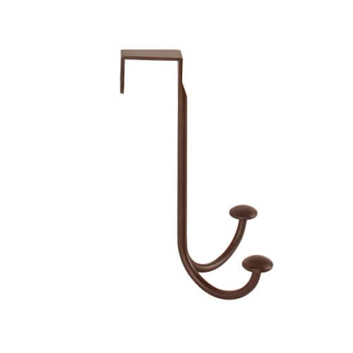 Stratford Over the Door Double Hook - Bronze Perspective: right