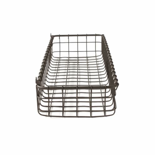 Spectrum Vintage Wall Mount Tray - Gray Perspective: right