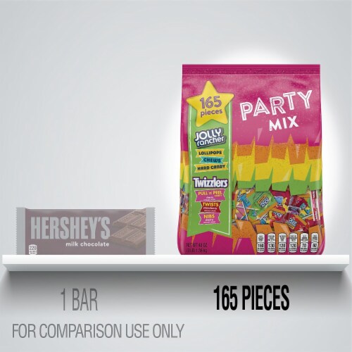 Party Mix Assorted Bulk Pack Candy 165 Pieces 48 Oz | Total Quantity: 1 Perspective: right