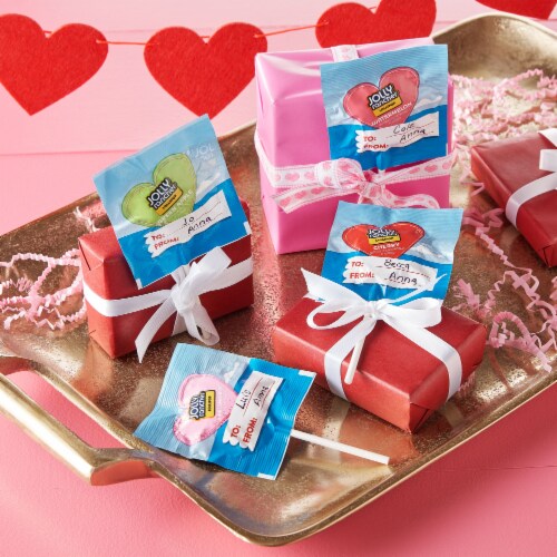 Jolly Rancher Valentine's Lollipops Assortment Perspective: right