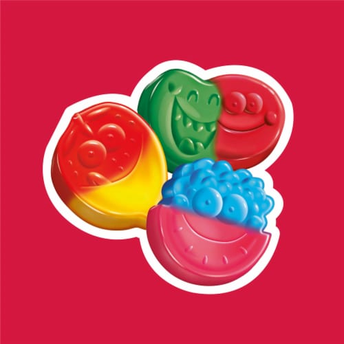 JOLLY RANCHER Gummies Misfits 2-in-1 Fruit Flavored Candy Bag Perspective: right