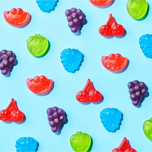 JOLLY RANCHER Gummies Assorted Fruit Flavored Candy Bag Perspective: right