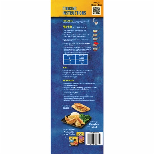 Ling Ling® Pork & Vegetable Potstickers Perspective: right
