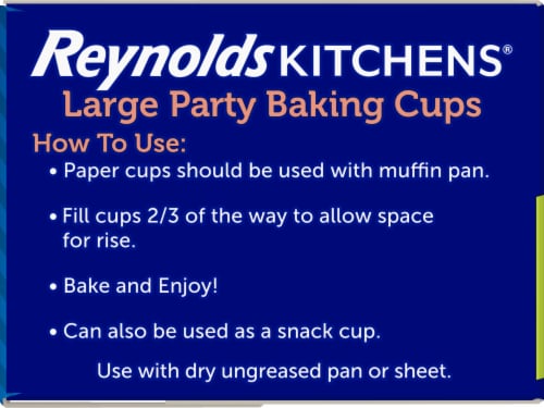 Reynolds Party Baking Cups Perspective: right