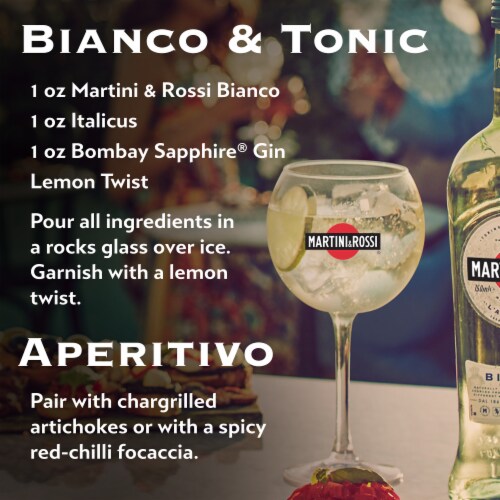 MARTINI & ROSSI® Bianco Vermouth Cocktail Mixer Perspective: right