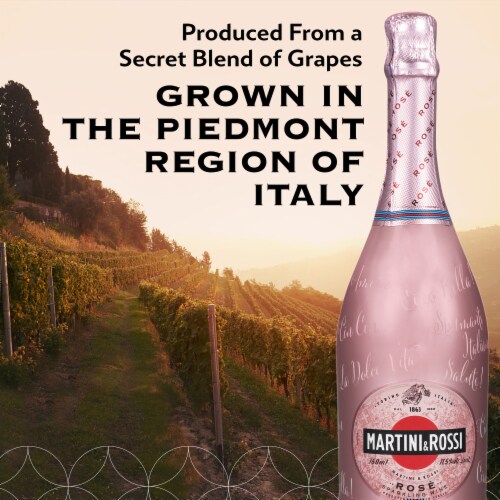 Martini & Rossi Rose Italian Sparkling Wine Perspective: right