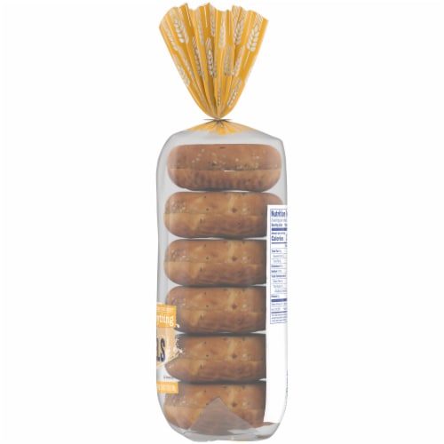 Kroger® Everything Pre-Sliced Bagels Perspective: right