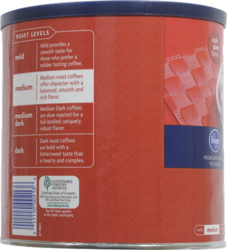Kroger® Supreme Blend Medium Roast Ground Coffee Perspective: right