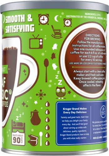Kroger® Decaf Classic Medium Roast Ground Coffee Perspective: right
