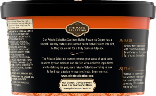 Private Selection® Southern Butter Pecan Ice Cream Tub Perspective: right
