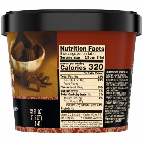 Private Selection® Denali® Moose Tracks® Ice Cream Tub Perspective: right