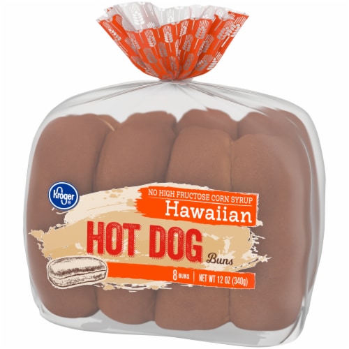Kroger® Hawaiian Hot Dog Buns Perspective: right