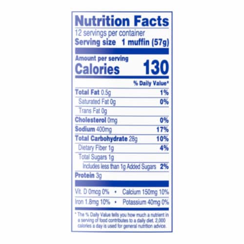 Kroger® Original English Muffins Perspective: right