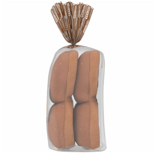 Kroger® Wheat Hamburger Buns Perspective: right