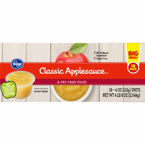 Kroger® Classic Applesauce Cups Perspective: right