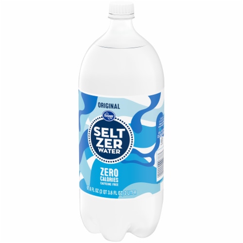 Kroger® Original Seltzer Water Bottle Perspective: right