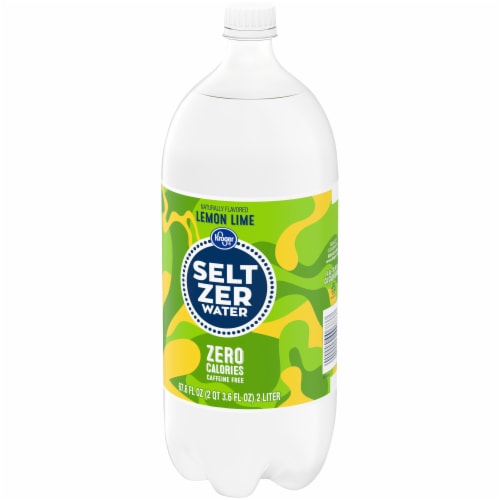 Kroger® Lemon Lime Seltzer Water Perspective: right