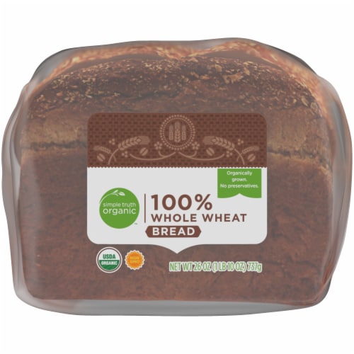 Simple Truth Organic™ 100% Whole Wheat Bread Perspective: right